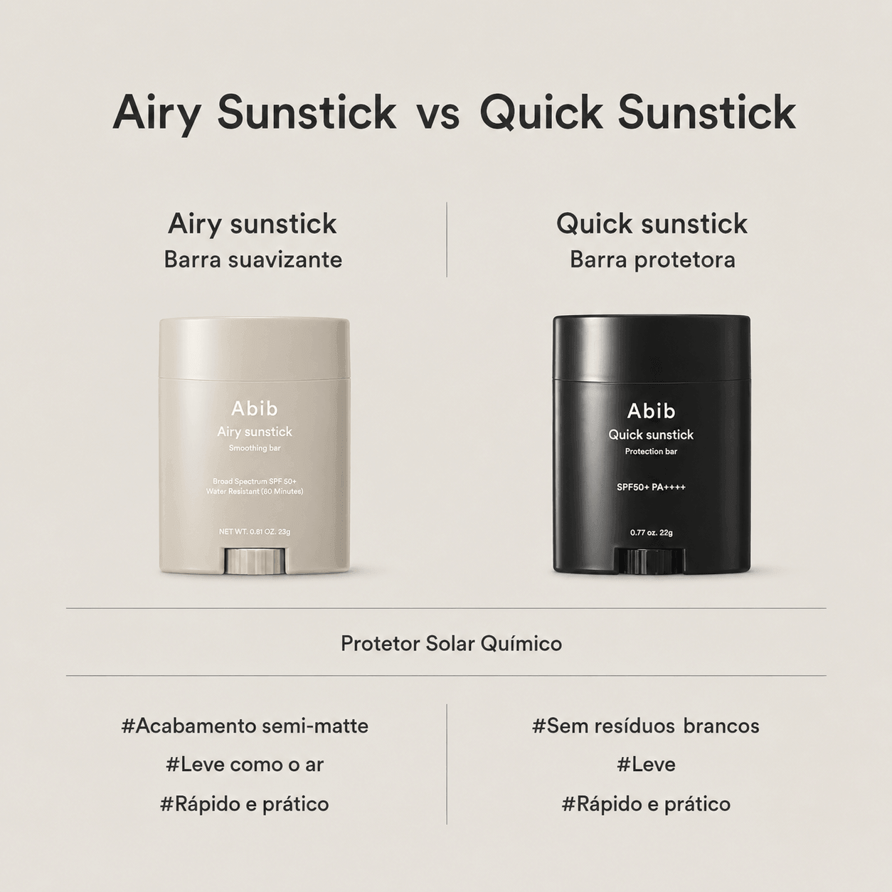 Abib Quick Sunstick Protection Bar SPF50+ 22ml