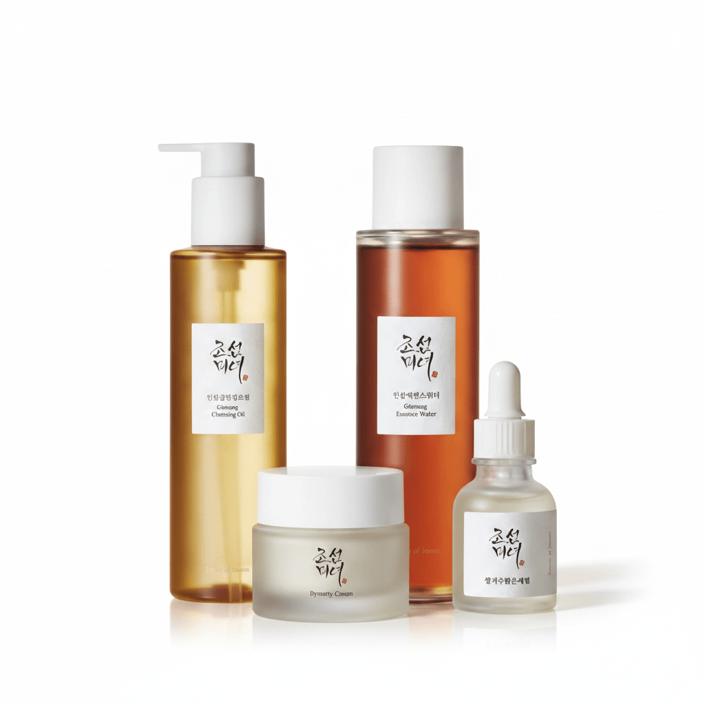 Kit Rotina Completa – Limpeza + Hidratação + Nutrição + Luminosidade