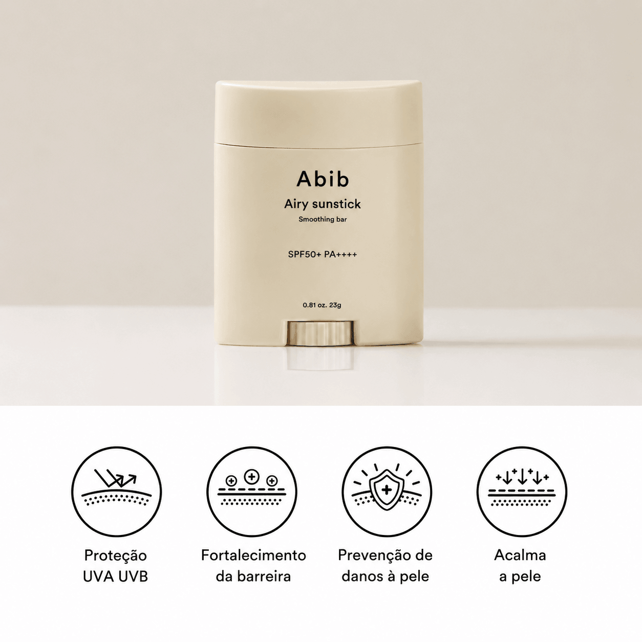 Abib Airy Sunstick Smoothing Bar SPF50+ 23g
