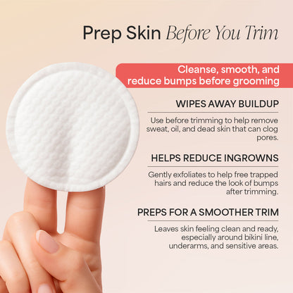 Pre & Post Trim Bundle (Cyperus Rotundus Oil + Ingrown Eliminator Pads)