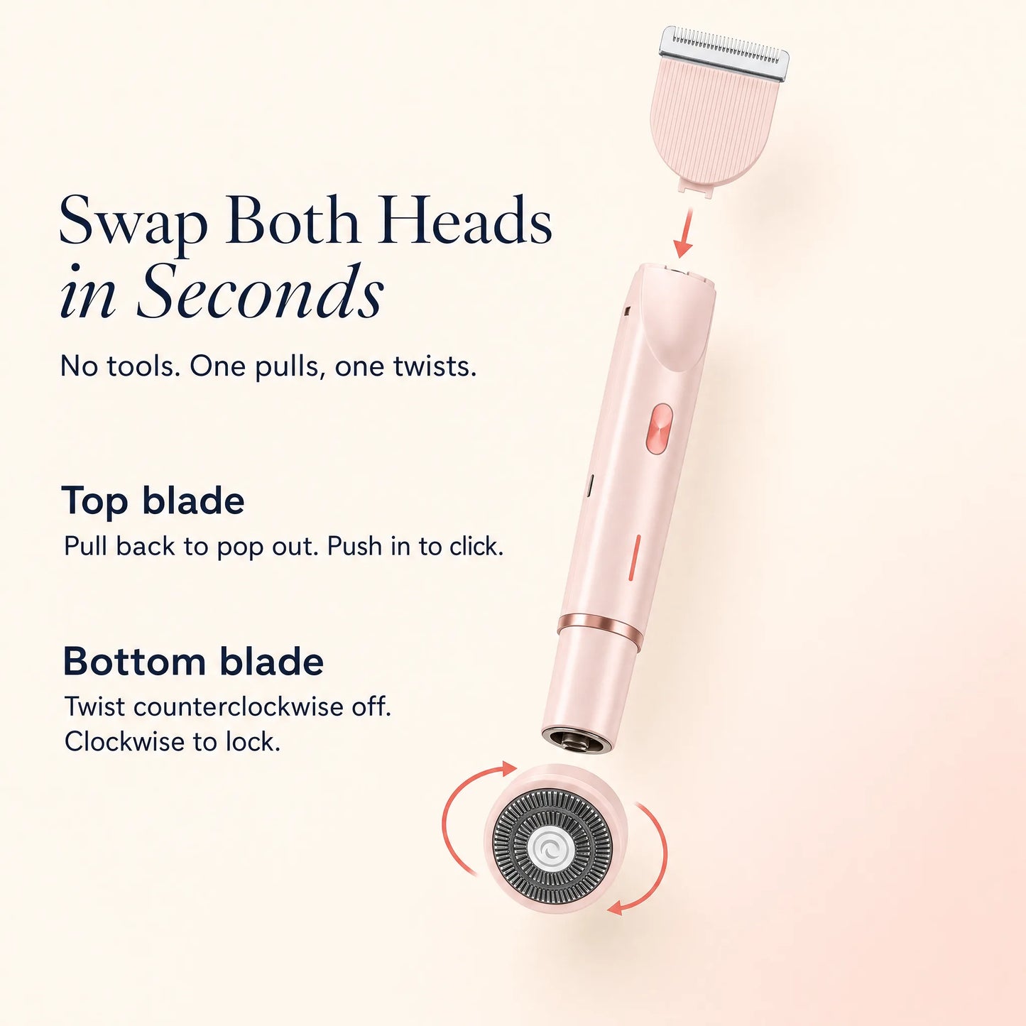 Dermave™ Trimmer 2.0 Replacement Heads